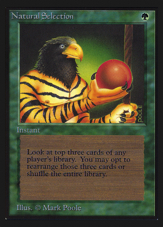 Natural Selection (IE) [Intl. Collectors’ Edition]