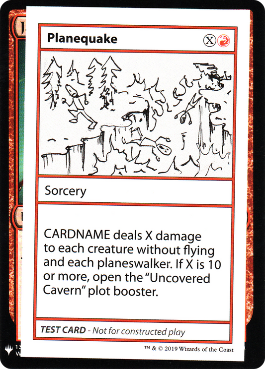 Planequake [Mystery Booster Playtest Cards]