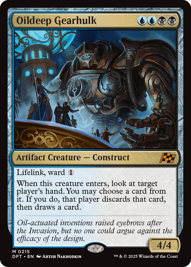 Oildeep Gearhulk (DFT-215) - Aetherdrift Foil