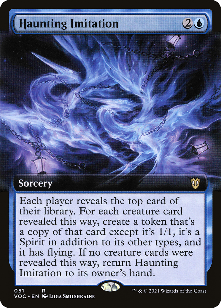 Haunting Imitation (Extended) [Innistrad: Crimson Vow Commander]