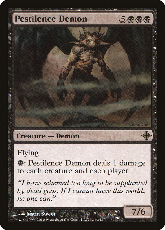 Pestilence Demon [Rise of the Eldrazi]