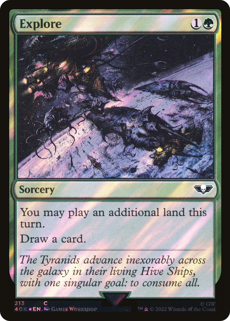 Explore (Surge Foil) [Universes Beyond: Warhammer 40,000]
