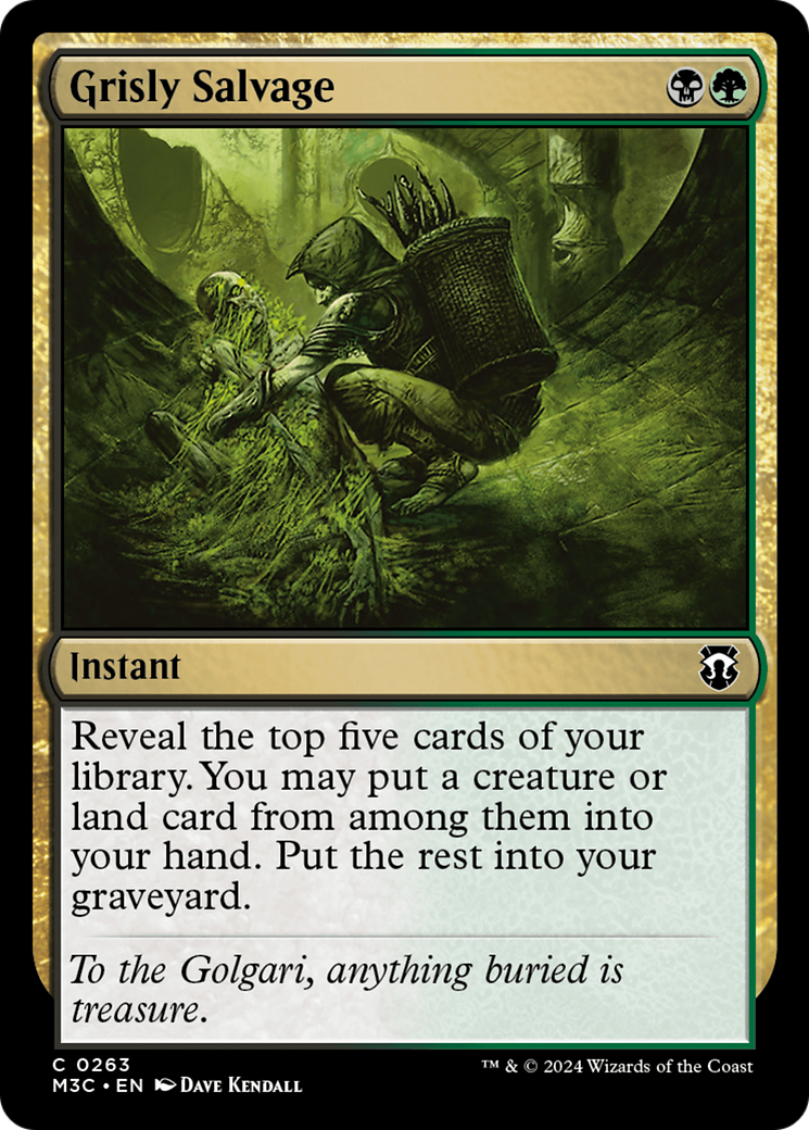 Grisly Salvage (M3C-263) - Modern Horizons 3 Commander Foil