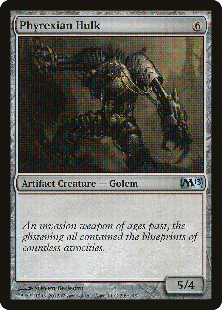Phyrexian Hulk (M13-209) - Magic 2013 Foil