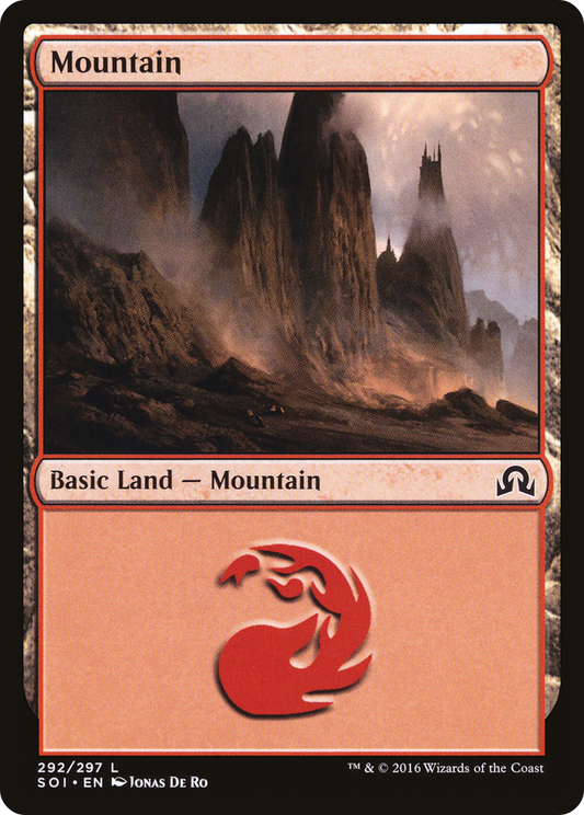 Mountain (SOI-292) - Shadows over Innistrad Foil