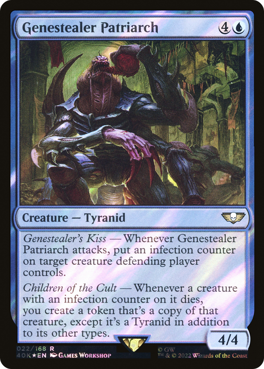 Genestealer Patriarch (Surge Foil) [Universes Beyond: Warhammer 40,000]