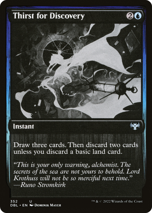 Thirst for Discovery [Innistrad: Double Feature]