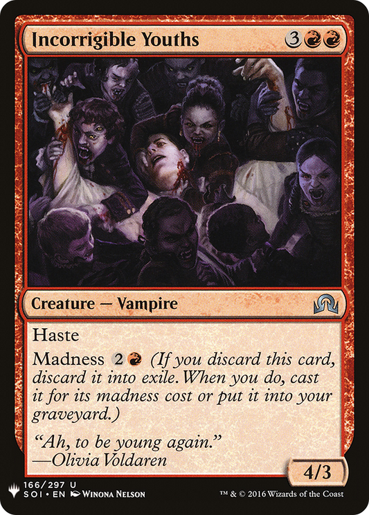 Incorrigible Youths [Mystery Booster]