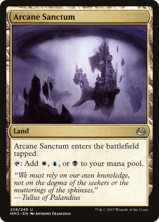 Arcane Sanctum (MM3-228) - Modern Masters 2017