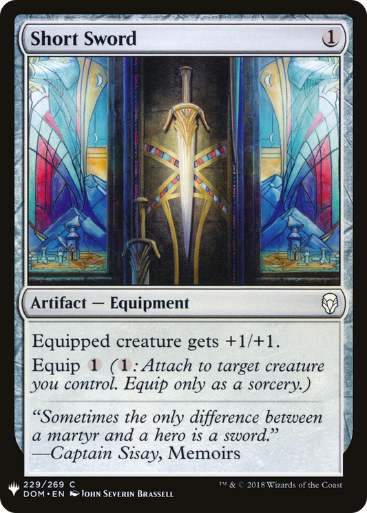 Short Sword [Mystery Booster]