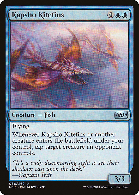 Kapsho Kitefins (M15-066) - Magic 2015 Foil