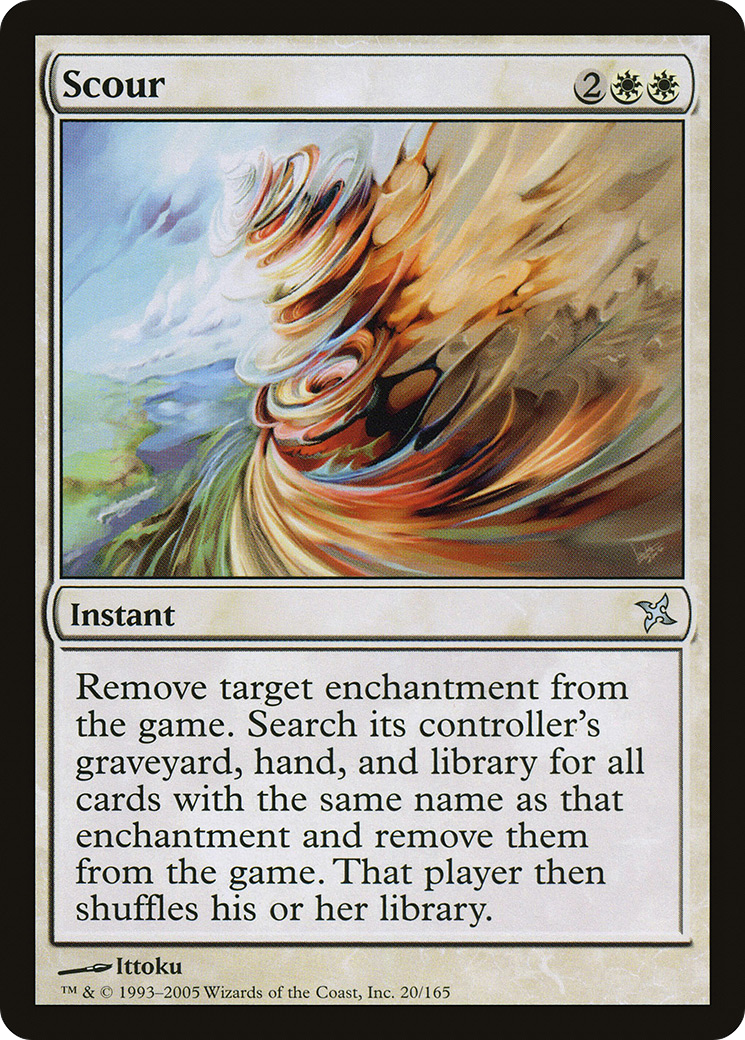 Scour (BOK-020) - Betrayers of Kamigawa Foil