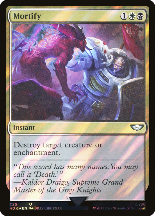 Mortify (Surge Foil) [Universes Beyond: Warhammer 40,000]