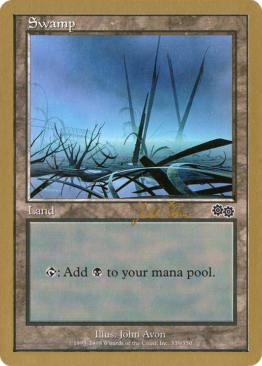 Swamp (js339) (Jakub Slemr) [World Championship Decks 1999]