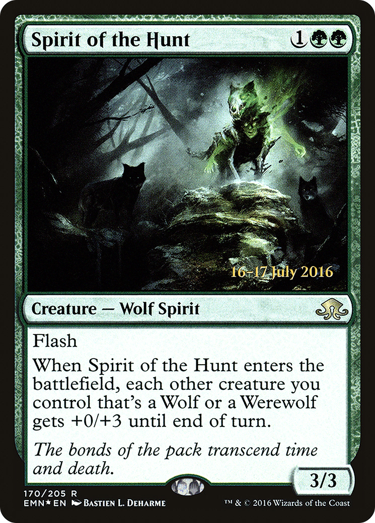 Spirit of the Hunt  [Eldritch Moon Prerelease Promos]