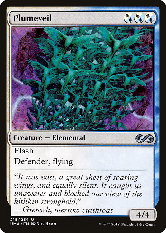 Plumeveil (UMA-218) - Ultimate Masters Foil