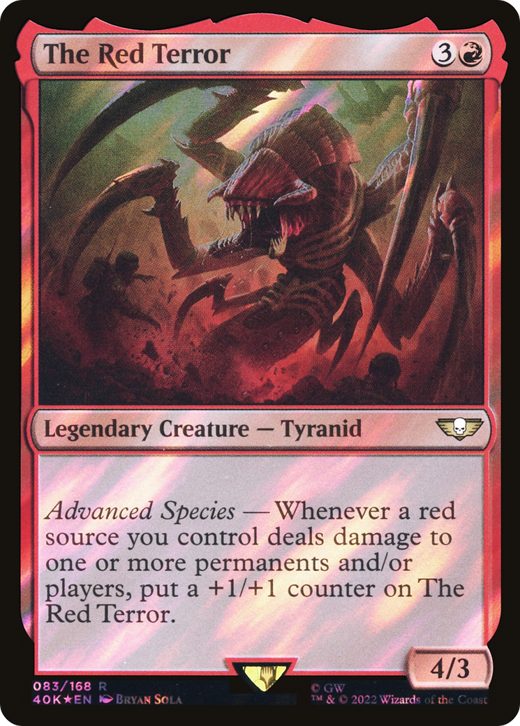 The Red Terror (Surge Foil) [Universes Beyond: Warhammer 40,000]