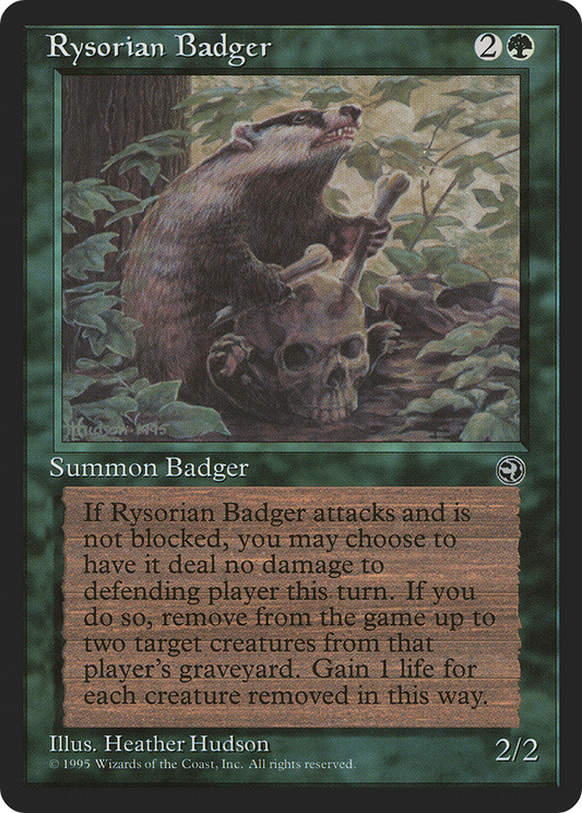 Rysorian Badger [Homelands]