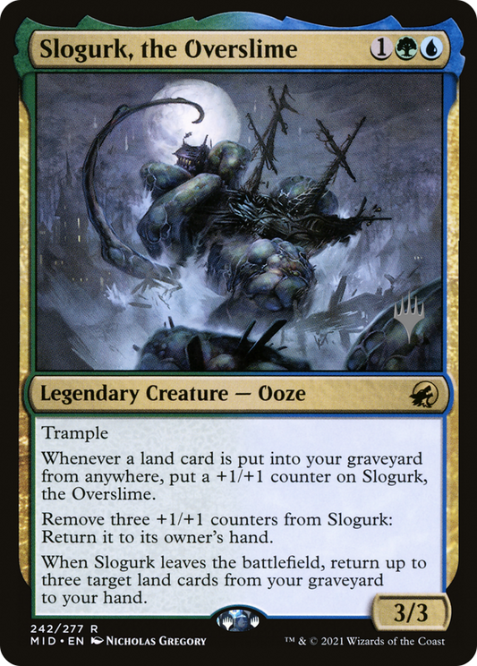 Slogurk, the Overslime (PPMID-242) - Innistrad: Midnight Hunt Promos Foil