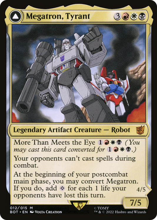 Megatron, Tyrant // Megatron, Destructive Force [Universes Beyond: Transformers]