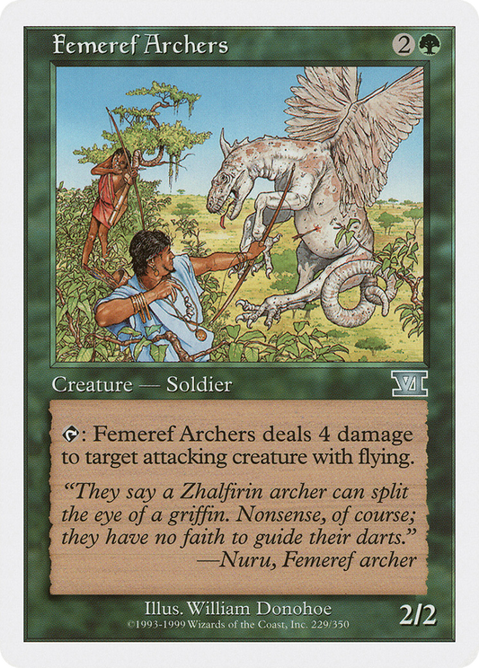 Femeref Archers [Classic Sixth Edition]