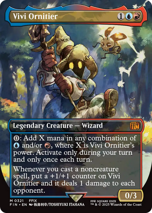 Vivi Ornitier (FIN-321) - FINAL FANTASY (Borderless)