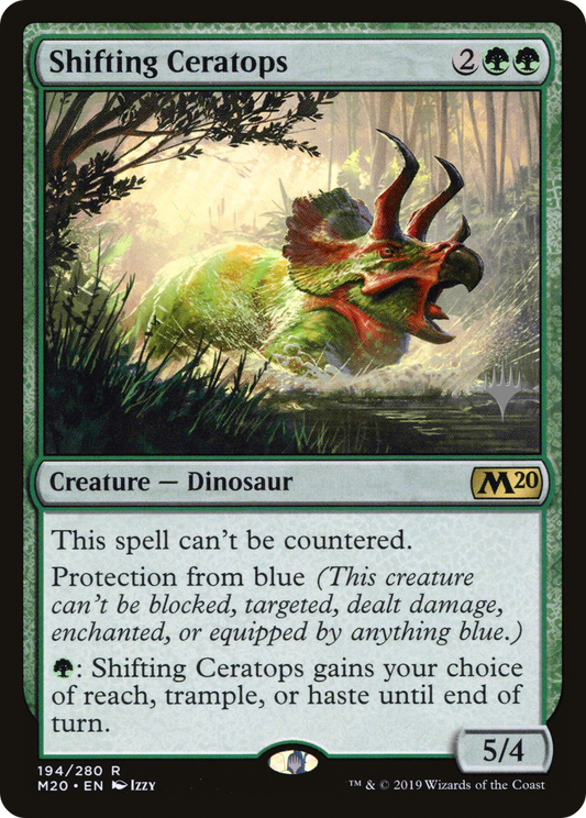 Shifting Ceratops (PPM20-194) - Core Set 2020 Promos