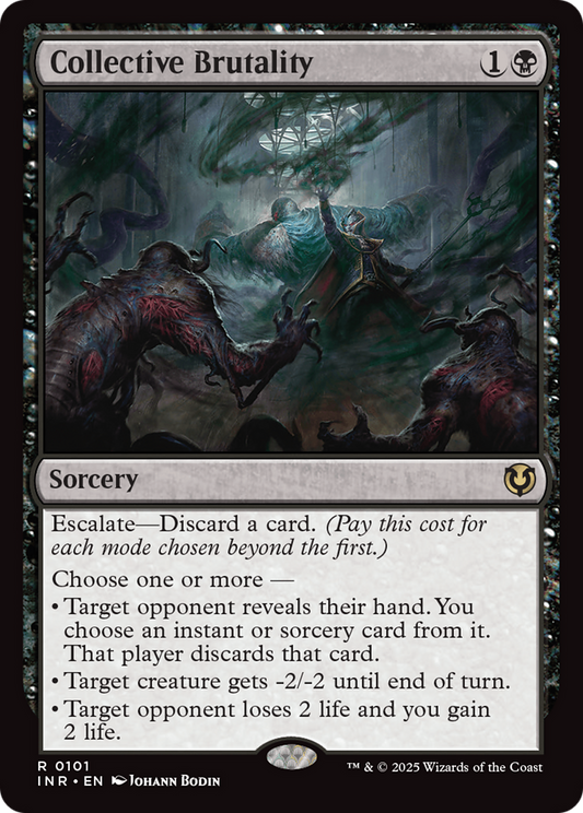 Collective Brutality (INR-101) - Innistrad Remastered Foil