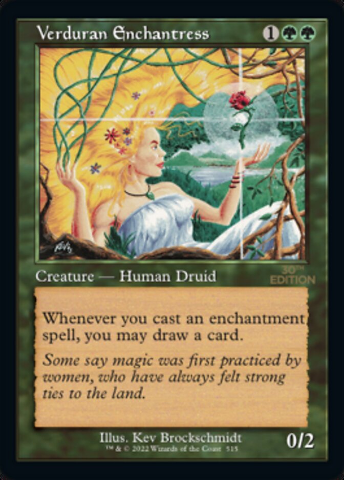 Verduran Enchantress (Retro) [30th Anniversary Edition]