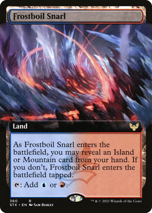 Frostboil Snarl (Extended) [Strixhaven: School of Mages]