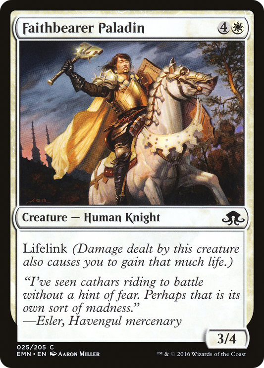 Faithbearer Paladin [Eldritch Moon]