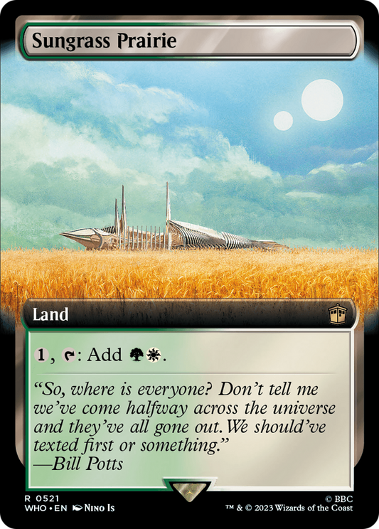 Sungrass Prairie (WHO-521) - Doctor Who: (Extended Art) Foil