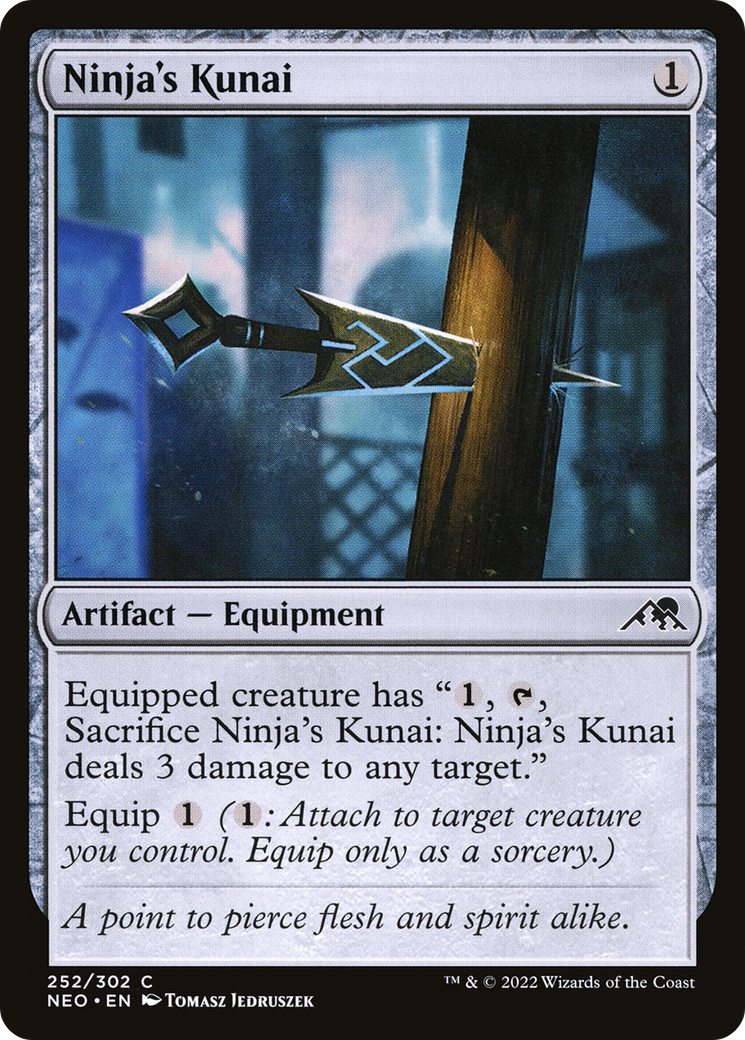 Ninja's Kunai [Kamigawa: Neon Dynasty]