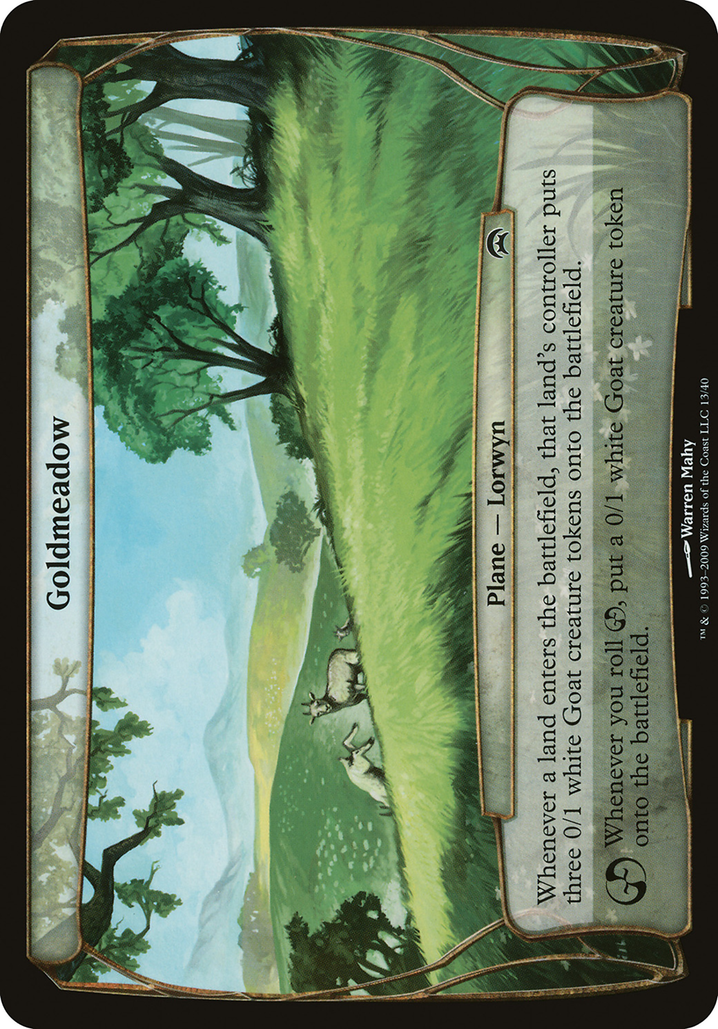 Goldmeadow [Planechase Planes]