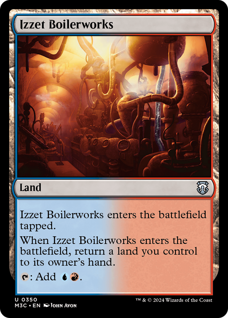 Izzet Boilerworks (M3C-350) - Modern Horizons 3 Commander Foil