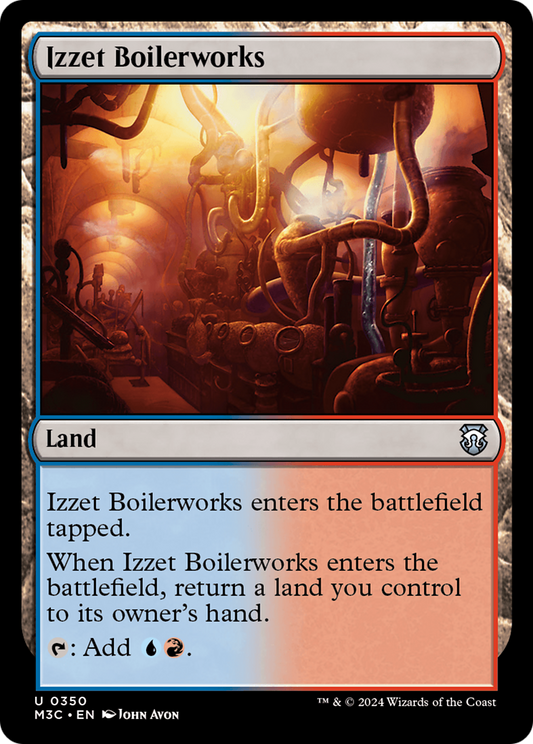 Izzet Boilerworks (M3C-350) - Modern Horizons 3 Commander Foil