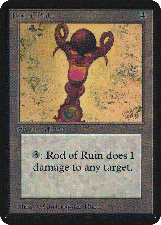 Rod of Ruin [Limited Edition Alpha]