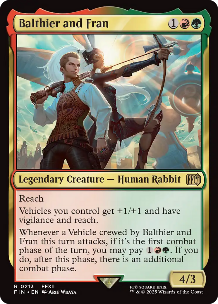 Balthier and Fran (FIN-213) - FINAL FANTASY