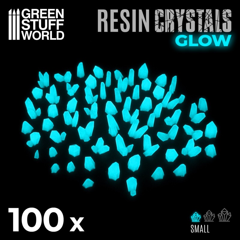 GSW Resin Crystal Glow in the Dark