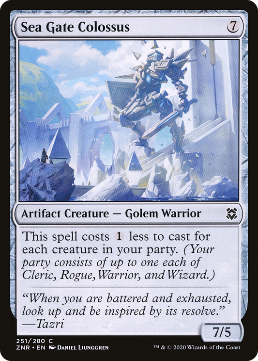 Sea Gate Colossus (ZNR-251) - Zendikar Rising