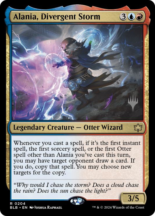 Alania, Divergent Storm (PPBLB-204) - Bloomburrow Promos