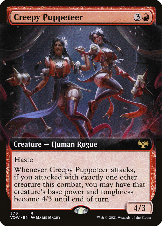 Creepy Puppeteer (Extended) [Innistrad: Crimson Vow]