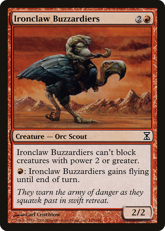 Ironclaw Buzzardiers (TSP-165) - Time Spiral