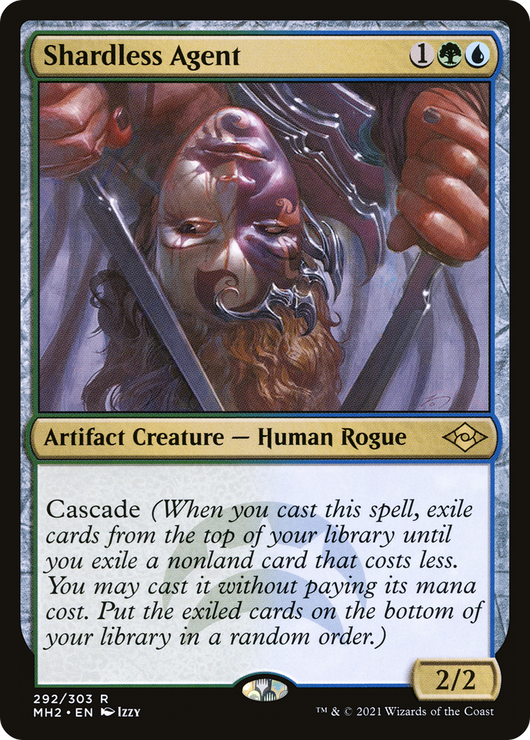 Shardless Agent (MH2-292) - Modern Horizons 2 Etched Foil