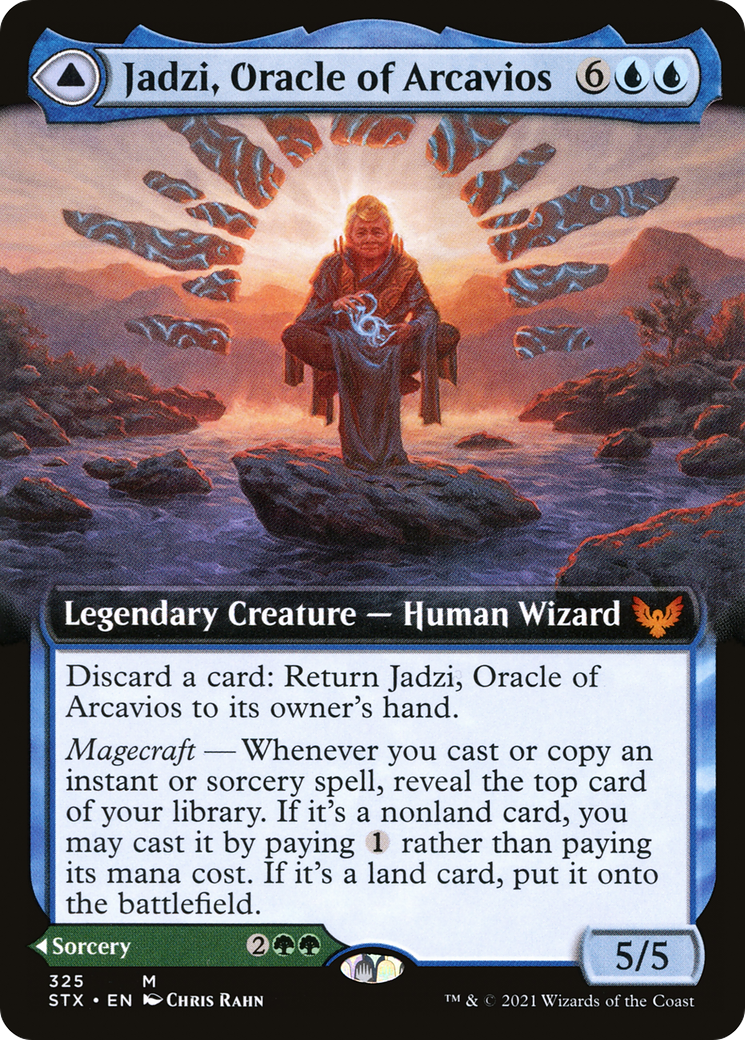 Jadzi, Oracle of Arcavios // Journey to the Oracle (Extended) [Strixhaven: School of Mages]