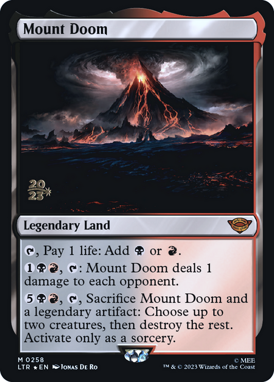 Mount Doom [The Lord of the Rings: Tales of Middle-Earth Prerelease Promos]