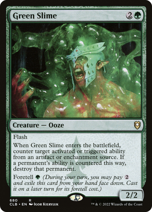 Green Slime [Commander Legends: Battle for Baldur's Gate]
