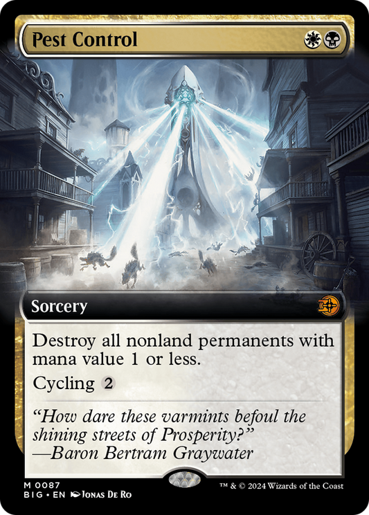 Pest Control (BIG-087) - The Big Score: (Extended Art) Foil