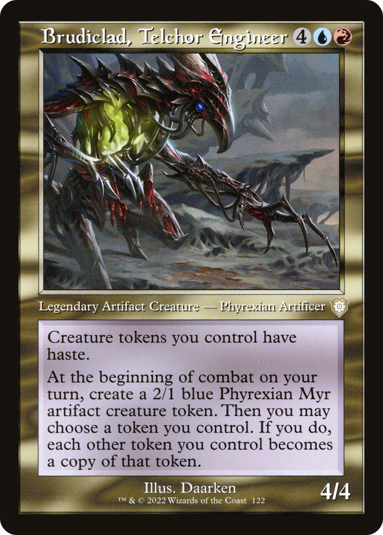 Brudiclad, Telchor Engineer (Retro) [The Brothers' War Commander]