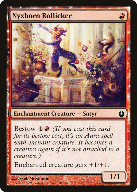 Nyxborn Rollicker (BNG-102) - Born of the Gods: (enchantment) Foil